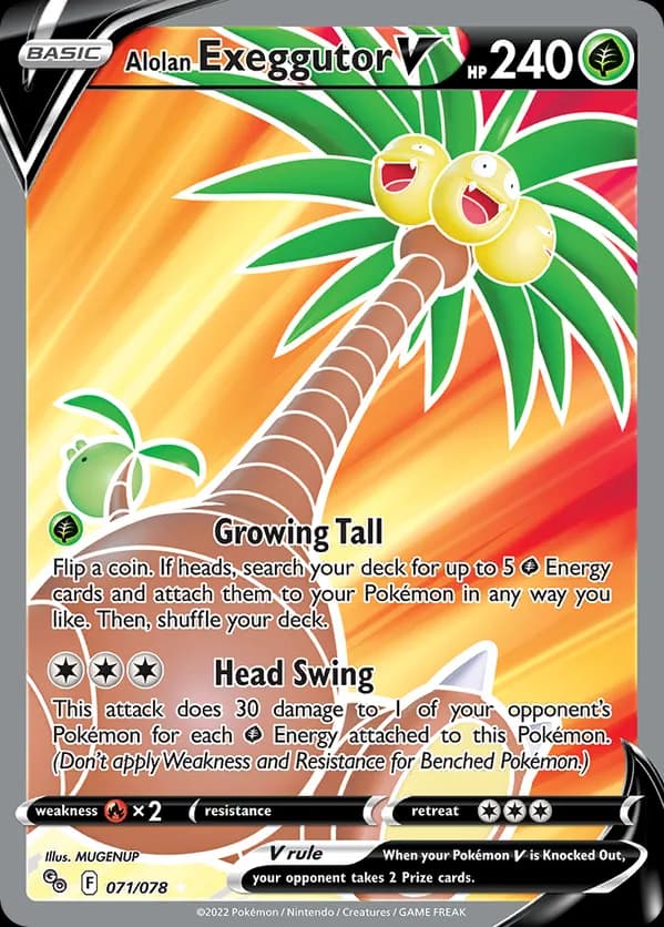 Alolan Exeggutor V