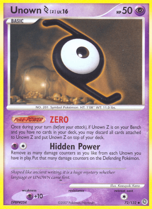 Unown Z