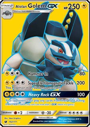 Alolan Golem-GX