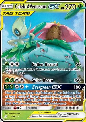 Celebi & Venusaur-GX