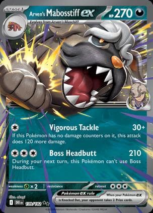 Arven's Mabosstiff ex