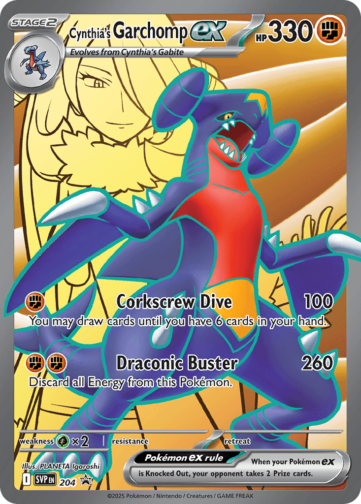 Cynthia’s Garchomp ex