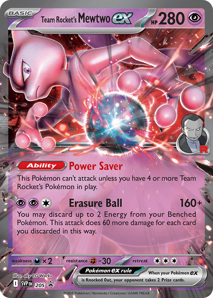 Team Rocket’s Mewtwo ex