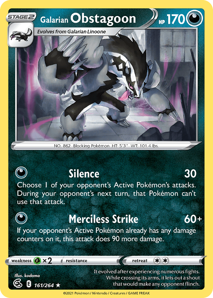 Galarian Obstagoon